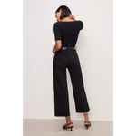 Good American NWT Good Waist Cropped Palazzo Jeans Size 6 High Rise Wide Leg Photo 5