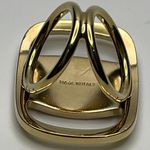 Salvatore Ferragamo  Vara Goldtone Scarf Ring - Preowned Photo 6