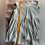 Juicy Couture Large Light Blue Baby Doll Blouse Photo 4