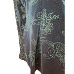 R & M Richards  Womens Size 6 Petite Velvet Suit Jacket Deep Teal Green Embellished Photo 4