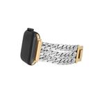 Anne Klein - AK -Band only **WATCH IS NOT INCLUDED **3 row link band Photo 1