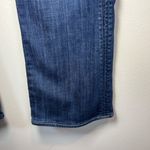 Hudson Jeans Hudson Signature Bootcut Flap Jeans Dark Blue Distressed Stretch Womens Sz 28x29 Photo 8