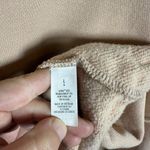 Aerie Women’s Fleece of Mind Cropped Polo Sweatshirt in Natural Nude Size L Photo 6