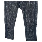 Lululemon  Leggings Womens 4 Capri Geometric Leggings Logo Athletic Yoga Black Photo 2