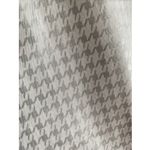 Bevy Flog Womens 30 Silver Houndstooth Straight Leg Pants Stretch Holiday Photo 2