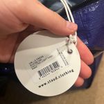 STAUD  wells dress in light denim Photo 5