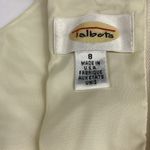 Talbots Midi Formal Event Mother Of Bride Dress Size 8 Vintage USA Ivory/Black Photo 5