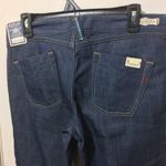 Replay women's size 31 multicolor roll cuff JUSHMANN "Made With Love" dark jeans Blue Photo 4