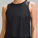 Lululemon Sculpt Cropped Tank Top Black size 14 New Photo 0
