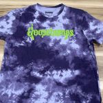 Goosebumps Purple Tie Dye Graphic Tee Shirt Women’s Medium Photo 2