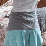 Grey And Blue Tennis Skirt Gray Size L Photo 2