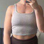 Workout crop tank Gray Photo 0