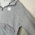 Under Armour Womens S Project Rock Grey quarter-Zip Hoodie Sweatshirt Photo 5