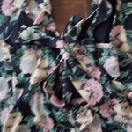 Leith  jumpsuit size small women's super cute floral pattern Photo 2