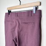 Betabrand  Classic Dress Pant Yoga Pant Bootcut Size Medium Heather Burgundy Chic Photo 4
