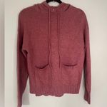 A New Day Women’s Dusty Rose Pink Knitted Hooded Sweater Size Small Photo 0