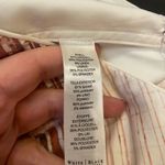 American Eagle  Paper Bag Short, NWT, size medium, blue white stripes, tie belt Photo 5