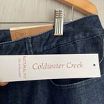Coldwater Creek  Slim Leg Jean Women’s size 20 Blue Dark Wash NWT Photo 5