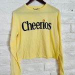 Cheerios Women's  crop top size M long sleeve. yellow color has cut down by owner Photo 2