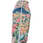 Takara Maxi Dress Juniors 3 Pink Blue Floral Polyester Button Front Tie Back Size undefined Photo 3