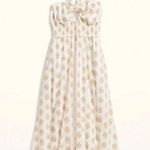 Old Navy  Neutral Print Halter Neck Maxi Dress Size L Photo 1