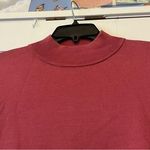 Pendleton Women’s Pink Mockneck Silk Sweater Size Medium Photo 0