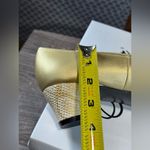 Sofwear Elegant feminine flirty women's shoes with bow and pointed heel Gold 7 Photo 7