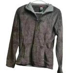 The North Face Women's Brown Quarter Zip Fleece Sherpa Pullover Jacket Small Photo 0
