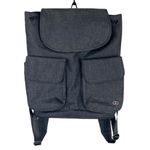 Calia by Carrie Underwood Grey Nylon Fold Over Backpack Gray Photo 2