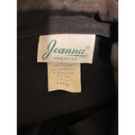 Women's Vintage Joanna Blouse Vest Large Black Photo 6