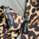 Boohoo  cheetah leopard print two piece bikini set swimwear bathing suit swimsuit Photo 4