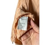 American Eagle  Womens Top Blouse Crop Peach Lace Long Sleeve M‎ Photo 6