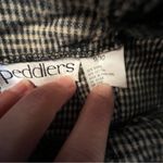 Vintage Peddlers HighWaisted Skirt Gray and White Houndstooth 9/10 Black Size undefined Photo 11