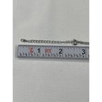 SU CH SKU 7850 Heart Shaped Purple and Pink Crystal Pendant Necklace Photo 3