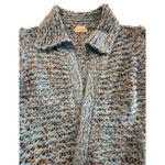 Charlotte Russe VTG Y2K 90s‎  Chunky Flecked Knit Cardigan Duster Grunge Boho S Photo 2