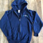 Disney Blue Zippered Hoodie Photo 0