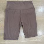 All Fenix tan ribbed biker shorts size XL Photo 0