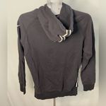 Nike Black Hoodie with White Drawstrings size medium Photo 5