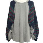 We The Free  by Free People Rainbow Dreams Aztec Batwing Sleeve Knit Top Photo 4