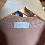 Altar'd State Altar’d State Ribbed Knit Collared Cropped Top Mushroom Brown Size Small Photo 5