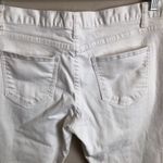 William B White Cropped Raw Hem Denim Jeans Photo 7