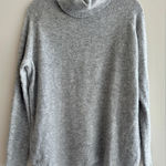 H&M  Basics Grey Turtleneck Sweater, Classic Cozy Knit, Size Small Photo 0