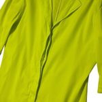 Jil Sander  Chartreuse Button Up Lightweight Old Money Coastal Career EU36 US(XS) Photo 3