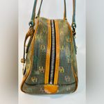 Dooney & Bourke Vintage Y2K Rainbow Signature Mini Bowler Bag in Black Photo 5