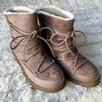 Mad love Taupe Faux Fur Lined Boots Photo 0