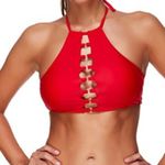 Beach Bunny  High Neck Halter Bikini Top Photo 0