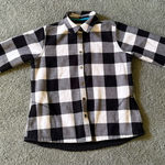 Orvis  Flannel Shirt Jacket Shacket Fleece Lined Womens Size M Full Snap Pockets Photo 0