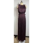 Ulla Johnson NWT  Augustine Pleated Maxi Dress in Wine Sz‎ 12 $690 Photo 1
