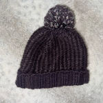 The North Face Dark Knit Beanie with Pom-Pom Photo 1