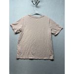 Faherty  Sunwashed Organic Cotton T Shirt Crewneck Tee Pink Women’s Small Coastal Photo 3
